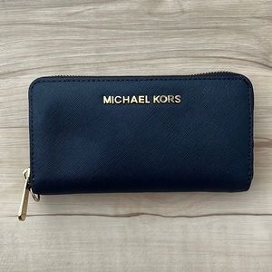Michael Kors Navy Wallet